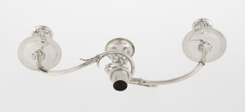 Classicist Two-Armed Candelabra, maker: John Schofield fl. 1776–1796, maker classification: