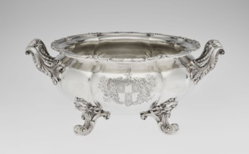 Punch vase, maker: Paul Storr 1771–1844; firm: Storr & Mortimer London; goldsmiths, fl. 1822–1838.