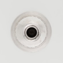 Single-candle candlestick by John Schofield fl. 1776–1796. Classicism/Georgian style with George
