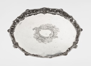 Leg Tray by Robert Harper fl. 1853–1869; Harper & Son London; goldsmith's firm; fl. 1869–1889.