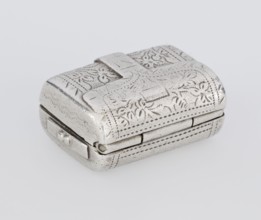 Fragrance container vinaigrette, maker Thomas Shaw fl. 1822–ca. 1840; 1782–1845, goldsmith.