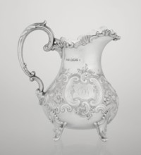 Milk jug by Mappin & Webb Ltd goldsmith, silversmith, dealer; fl. 1859–, neo-rococo style,