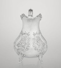 Milk jug, goldsmith/silversmith/dealer Mappin & Webb Ltd fl. 1859– maker, scrap - neo-rococo style,