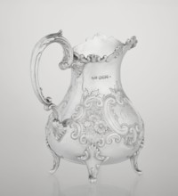 Milk jug by Mappin & Webb Ltd goldsmith, silversmith, dealer; fl. 1859–, neo-rococo style,
