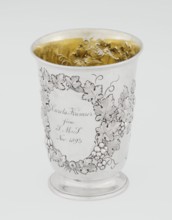 Conical mug by Barnard, Edward & Sons Ltd London, goldsmith's firm, active ca. 1680– ; silver