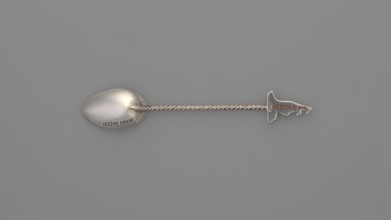 Souvenir spoon, Paderewski, Ignacy Jan 1860-1941; souvenir from Paderewski's tour of Australia and