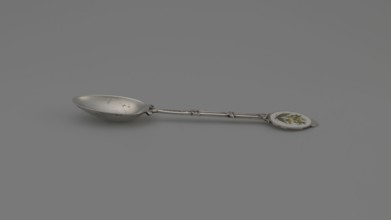 Decorative spoon, Deakin & Francis Ltd Birmingham; goldsmith's firm; fl. 1786- — paderewski, Ignacy
