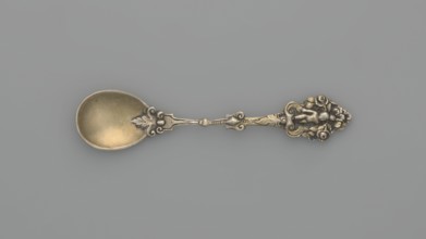 Decorative spoon, Neresheimer Hanau; goldsmith's workshop; 1890-, goldsmith's company author,