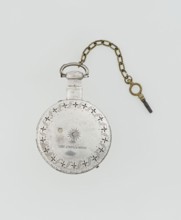 Pocket watch with key, Eardley Norton fl. 1770–1792; born 1728, died 1792 — casemaker Germany; 3rd