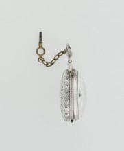 Pocket watch with key, maker: Norton, Eardley fl. 1770–1792 born 1728, died 1792. Casemaker: APD