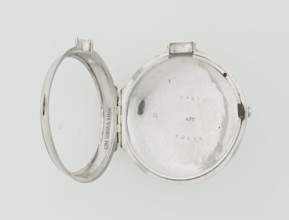 Pocket watch with key, Norton, Eardley fl. 1770–1792 born 1728, died 1792. Casemaker Germany, 3rd