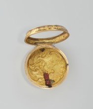 Pocket watch in case; maker: M. Cradelle fl. ca. 1750; watchmaker. Mid-18th century. London,