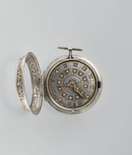 Pocket watch by Joseph Zeidlmayr fl. 1st half of the 18th century. Watch in a double case; outer