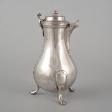 Coffee pot by F. Picard fl. ca. 1798–ca. 1809, silver, Paris, France, ca. 1798–1809. Vessel coffee