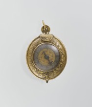Pectoral watch, Stosch, Israel fl. 1st half of 17th century watchmaker, baroque, floral ornament,