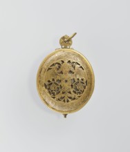 Pectoral watch, maker: I. Stosch fl. 1st half of 17th century. Baroque, 17th century mechanism