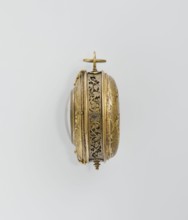 Pectoral watch, Stosch, Israel fl. 1st half of 17th century watchmaker, baroque, floral ornament,