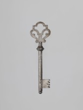 Key, Roman Szewczykowski 1849–1901 — 19th century. Locksmithing key with a full shaft ending in a