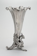 Vase, Grachev Brothers St. Petersburg; silversmith's factory; fl. 1866–1918; role: factory;
