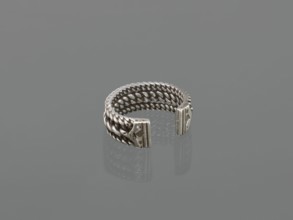 Bracelet; maker, 19th century; Middle East possibly; Islamic art; body ornament—female hand