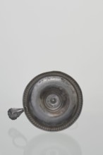 Scissor-shaped candlestick, so-called stoczek; maker: Jan Radecki fl. 1815–1837, goldsmith.