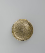 Pocket watch by Jacques Marcet fl. ca. 1725–ca. 1750. Gilded silver, almost spherical, double-case