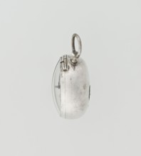 Pocket watch, Bushman, John 1692–1720 watchmaker. Silver pocket watch in three cases. Outer case