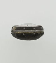 Pocket watch by John Bushman 1692–1720. Silver pocket watch in three cases: outer case covered with