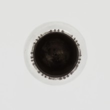 Powdered sugar bowl, powdered sugar bowl with domed openwork cover topped with a bowl; maker: