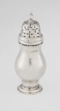 Powdered sugar bowl, Harrod's Stores Ltd London; maker/seller, fl. 1849-, maker: Richard Burbidge
