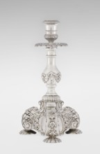 Single-candle candlestick by Martin Goldstein fl. 1878–1886 and Vander, C.J., Ltd. London;