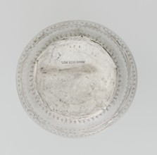 Bowl, maker: William I Sumner fl. 1773–ca. 1807, goldsmith; circular, bulging vessel with flat