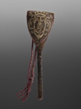 Baroque spoon case with the Korczak coat of arms, coats of arms, Korczak coat of arms, baroque