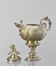 Water tincture, Schweiger, Matthias fl. ca. 1623–1635 goldsmith; herms decorative elements; lions;