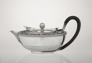 Teapot, Rundell Bridge & Rundell fl. ca. 1788–1845 goldsmith's firm, Scott, Digby & Smith, Benjamin