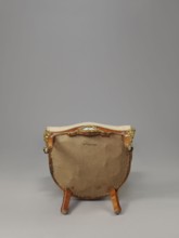 Armchair, origin unknown, neo-Rococo rocaille ornament, decorated with flowers, acanthus, fetes