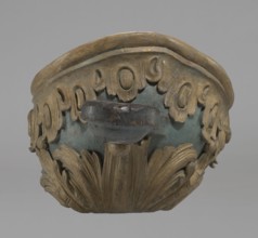 Sleigh, rococo two-seater, carved, polychrome, gilded; 3rd quarter of the 18th century, Poland .