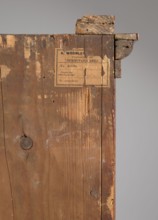 Library cabinet, empire style, 1st quarter of the 19th century, Warsaw, furniture, storage