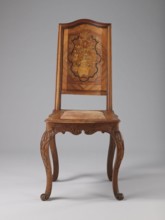Chair, origin unknown, Rococo, ca. 1750–1765, Germany. Rococo chair with volute ornament, plant