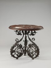 Table, Szewczykowski, Roman 1849–1901 creator, plant decorations, plant twig, astragal, in the form