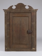 Built-in wardrobe front, gift, baroque, rococo, flowers, ribbon-pincer ornament, vases with