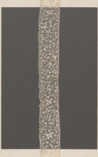 Lace fragment, needle lace, Krzeszowice Lesser Poland Voivodeship;