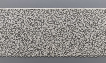 Lace, lace; purchase provenance; with a pattern of twisting floral branches. The de brides type of