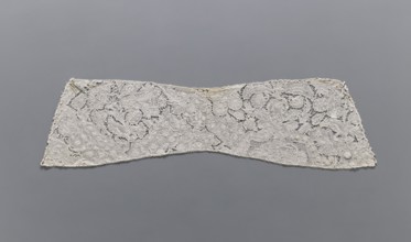 Collar, maker, Kublicki Piottuch, Alfred 1861–1945. Lace clothing accessory collar, early 18th
