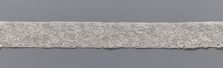 Lace fragment, lace, Binche lace, Henryków Heinrichau, clothing accessory, needle lace with point