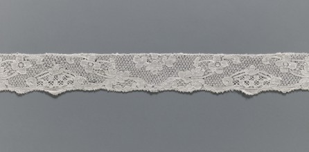 Lace fragment, reprovenance noted, lace, Malines Mechelen lace, Henryków Heinrichau, varied