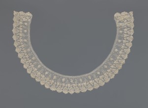 Collar, Repossession, Women's clothing accessory, lace, 19th century, France . The collar is a band