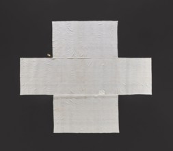 Church napkin, church paraments; Evangelical church Sielec furnishings. Embroidered thin white