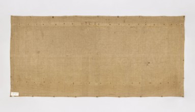 Antependium, Antependium of dark yellow velvet with appliquéd decoration composed of stylized