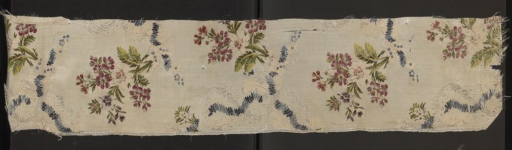 Fragment of fabric, fabrics, fragments of silk fabrics, patterned fabrics, fabrics with preserved